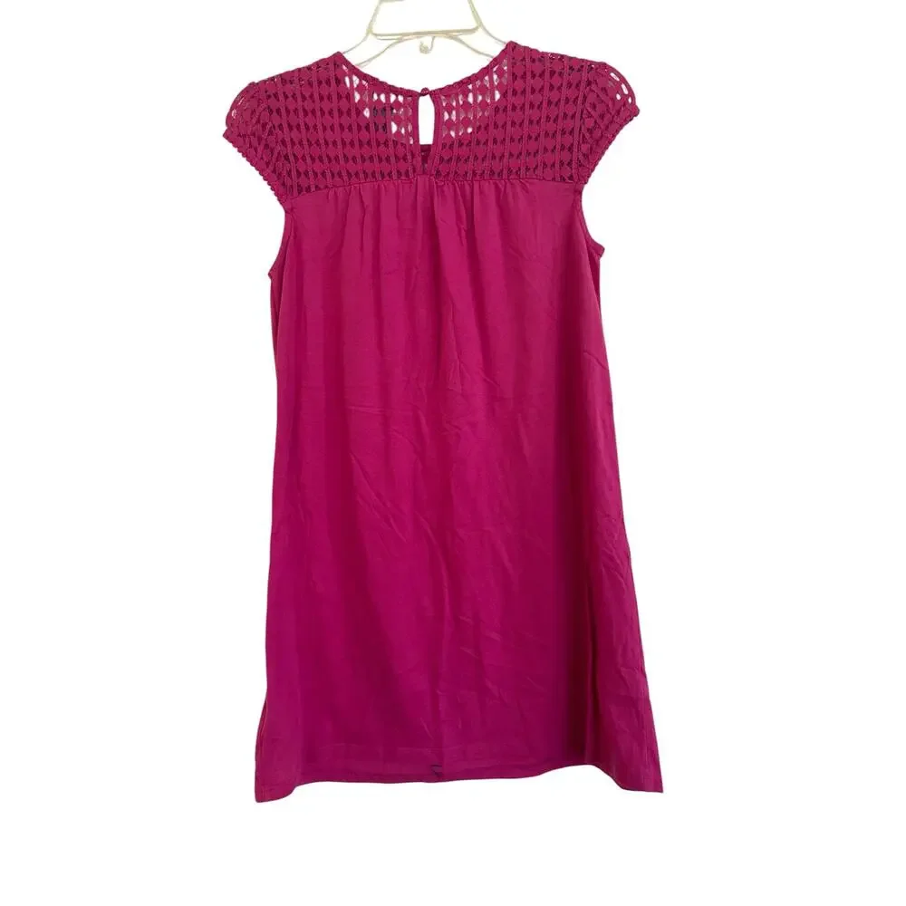 Old Navy shift  dress magenta size XL